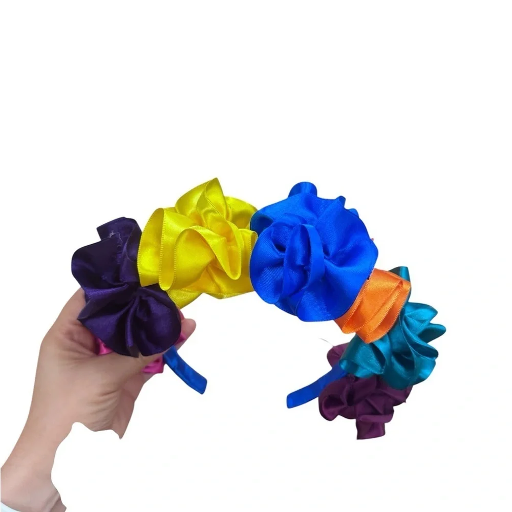 Multicolor Floral Headband